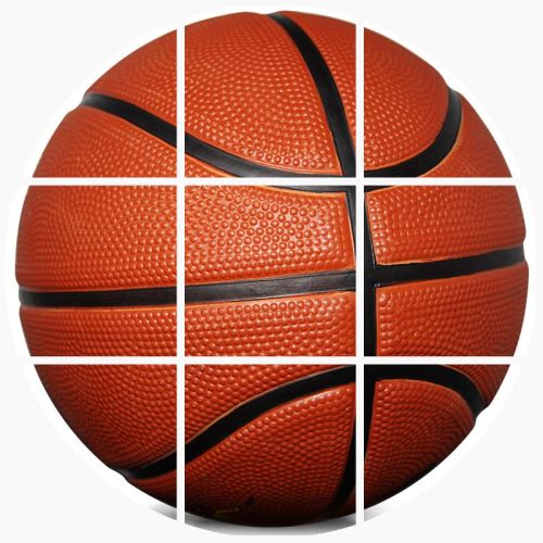 Ballon de basket WINERGY en caoutchouc - Ref 1994485