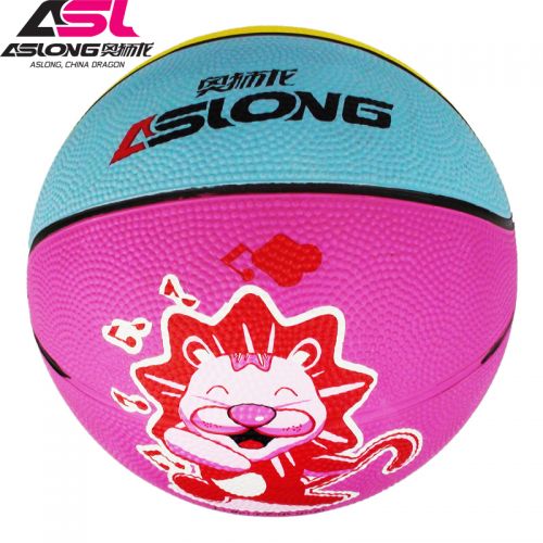 Ballon de basket ASLNG en caoutchouc - Ref 1994554