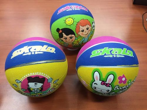 Ballon de basket en caoutchouc - Ref 1994569