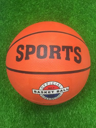 Ballon de basket SPORTS en caoutchouc - Ref 1994603