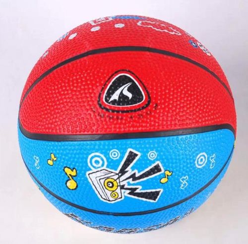Ballon de basket en caoutchouc - Ref 1994610