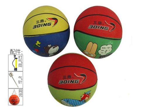 Ballon de basket en caoutchouc - Ref 1994662