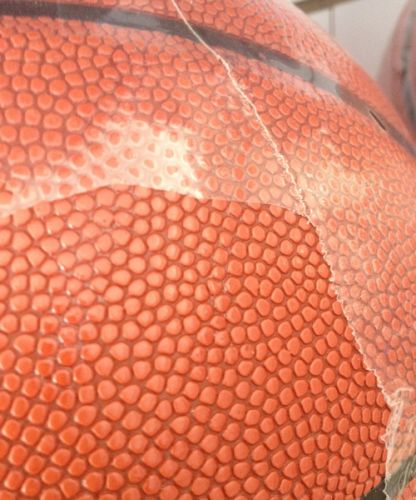 Ballon de basket en cuir véritable - Ref 1994717