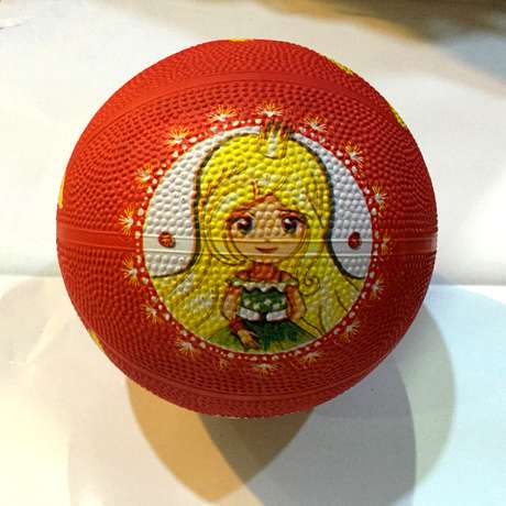 Ballon de basket en caoutchouc - Ref 1994721