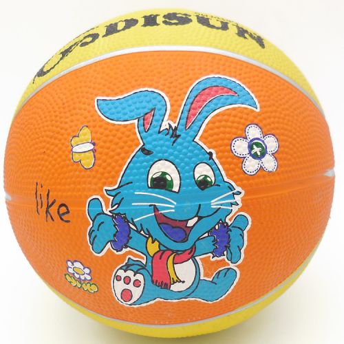 Ballon de basket en caoutchouc - Ref 1994792