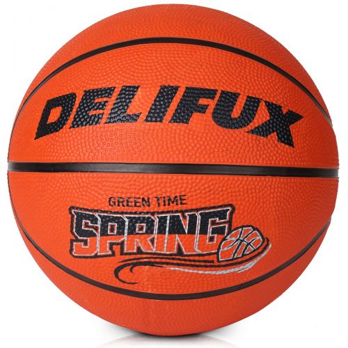 Ballon de basket DELI en caoutchouc - Ref 1994800