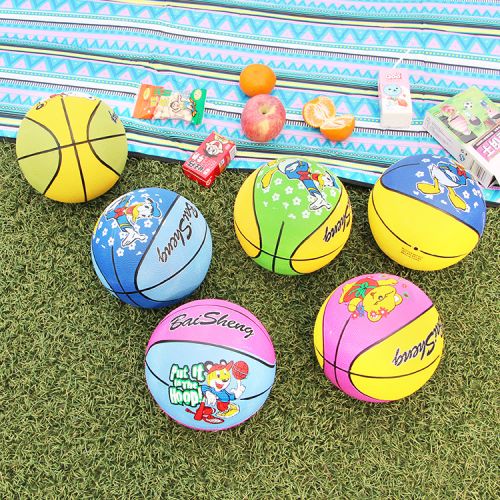 Ballon de basket en caoutchouc - Ref 1994816