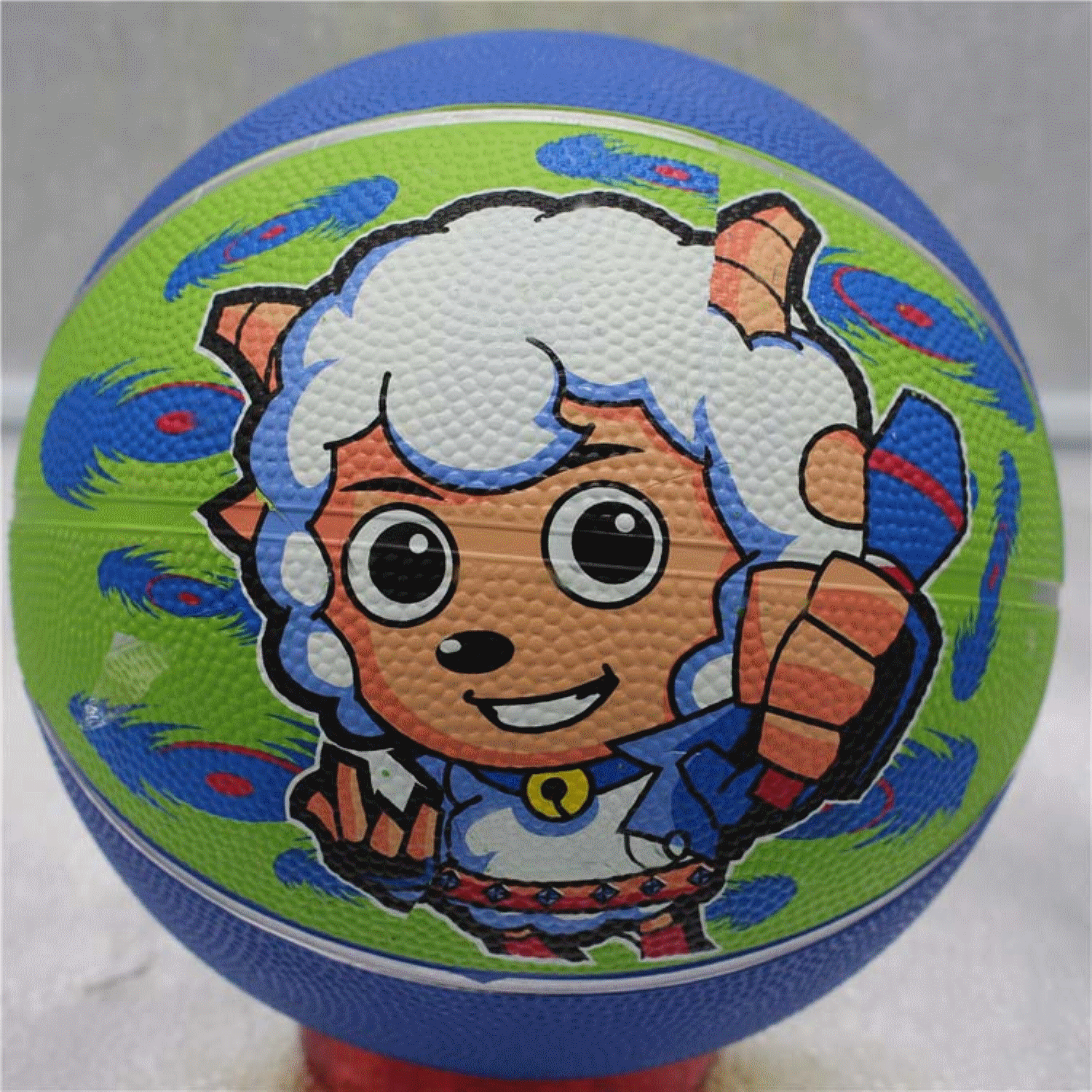 Ballon de basket en caoutchouc - Ref 1994834