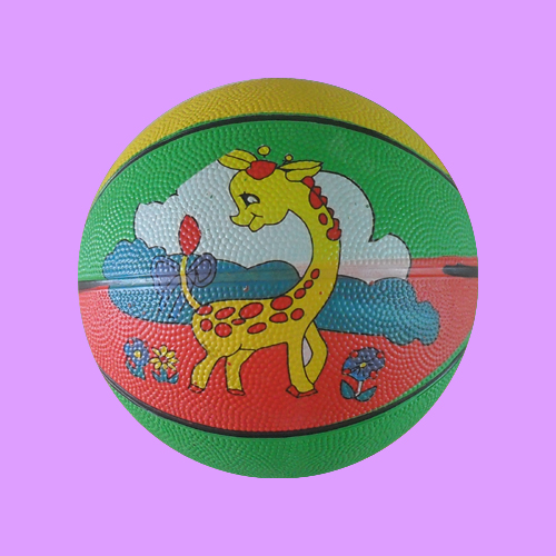 Ballon de basket en caoutchouc - Ref 1994861