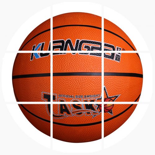 Ballon de basket en caoutchouc - Ref 1994890