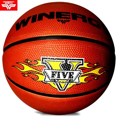 Ballon de basket WINERGY en caoutchouc - Ref 1994967