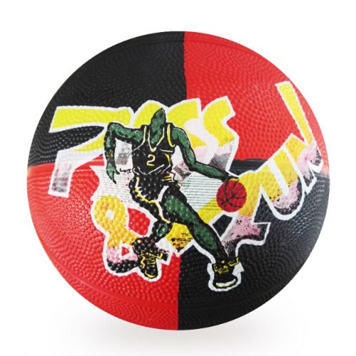 Ballon de basket LANHUA en caoutchouc - Ref 1994998