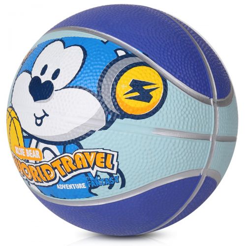 Ballon de basket DELI en caoutchouc - Ref 1995037