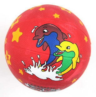 Ballon de basket en caoutchouc - Ref 1995051