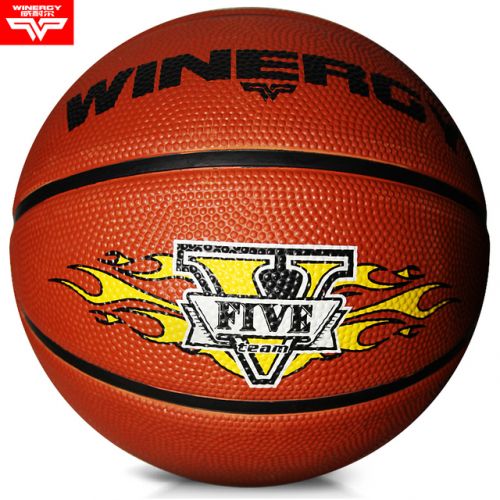 Ballon de basket WINERGY en caoutchouc - Ref 1995398