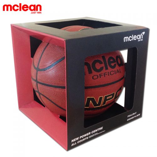 Ballon de basket MCLEAN en PU - Ref 1996236