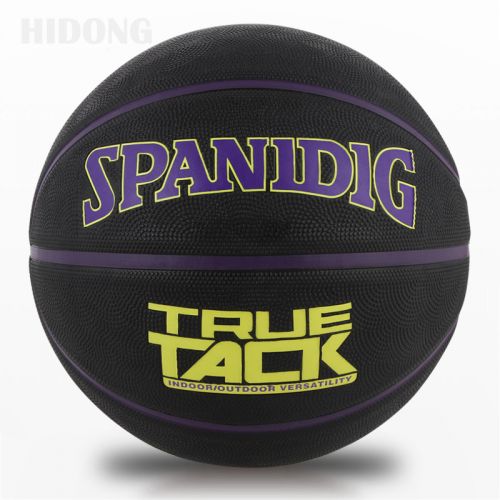 Ballon de basket SPANIDIG en caoutchouc - Ref 2000177