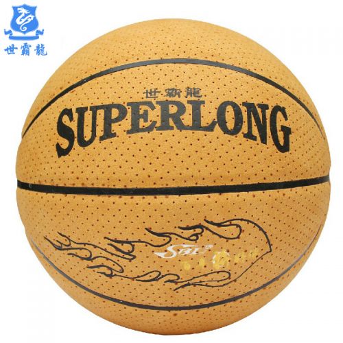 Ballon de basket SUPERLONG en cuir véritable - Ref 2001025