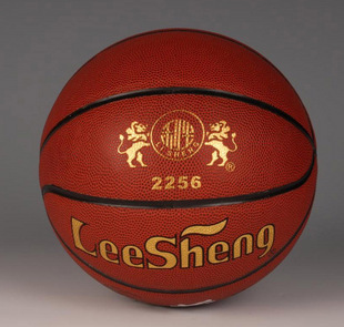 Ballon de basket LEESHENG en PU - Ref 2001940