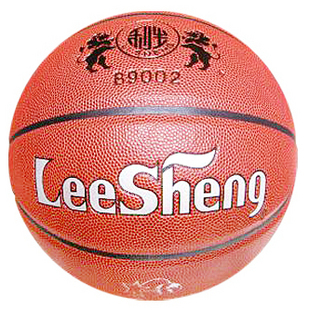 Ballon de basket LEESHENG en PU - Ref 2001967