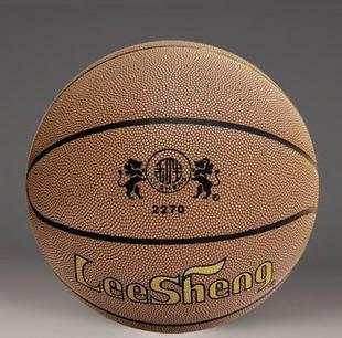 Ballon de basket LEESHENG en PU - Ref 2001969