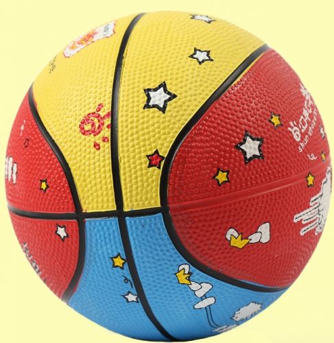 Ballon de basket en caoutchouc - Ref 2002193