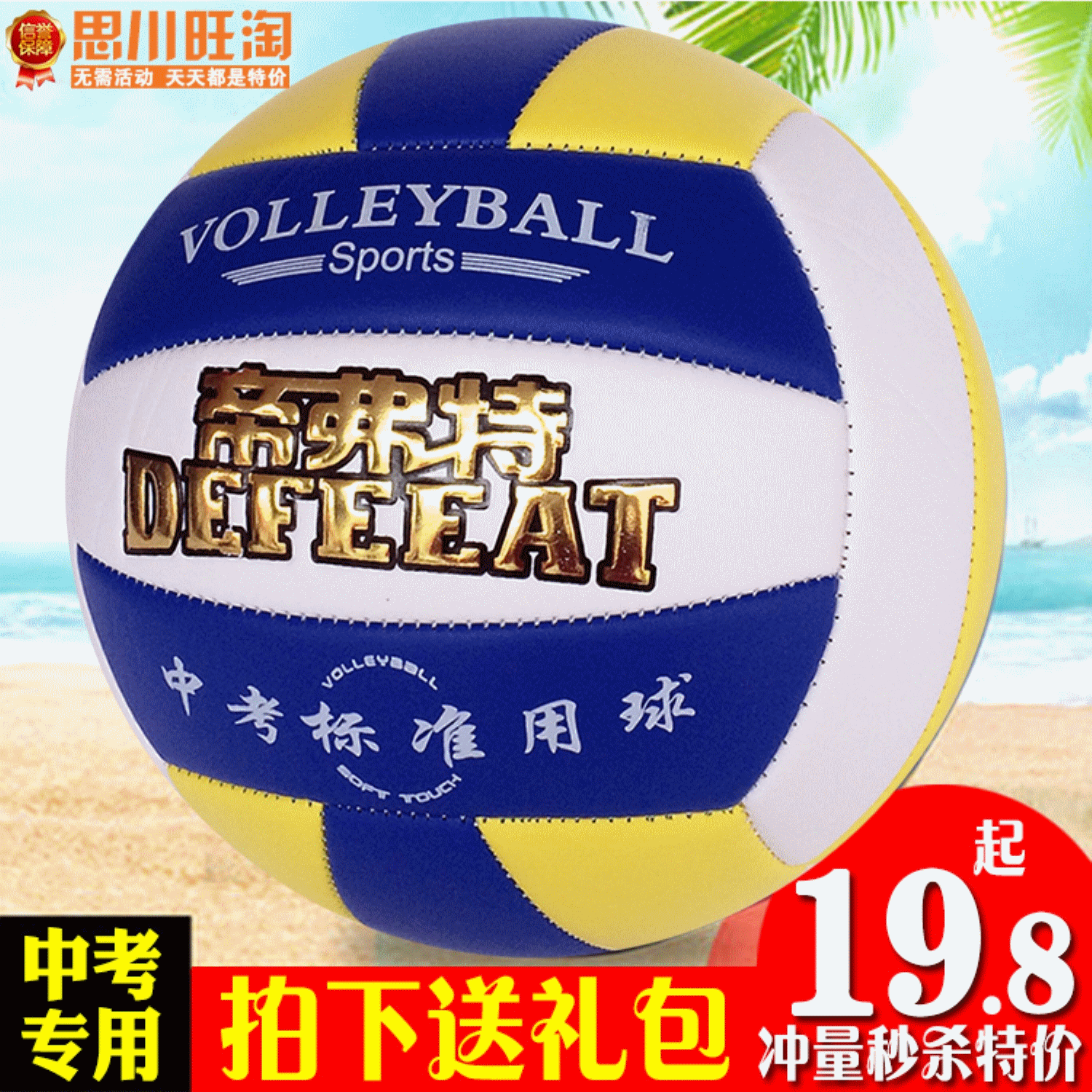 Ballon de volley-ball DEFEEAT - Ref 2012411