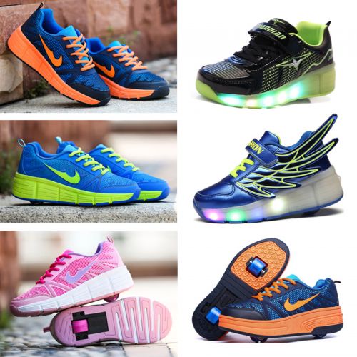 Baskets à roulettes pour homme femme enfant AIMOGE - Ref 2559813