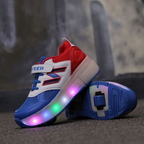 Baskets à roulettes pour homme femme enfant PHTEER - Ref 2559933