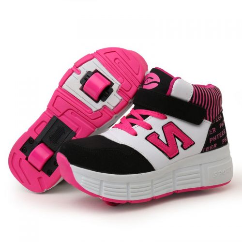 Baskets à roulettes pour homme femme enfant PHTEER - Ref 2559946