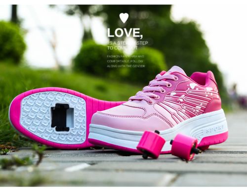 Baskets à roulettes pour homme femme enfant AIMOGE - Ref 2559953