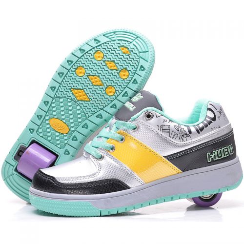 Baskets à roulettes pour homme femme enfant - Ref 2559983