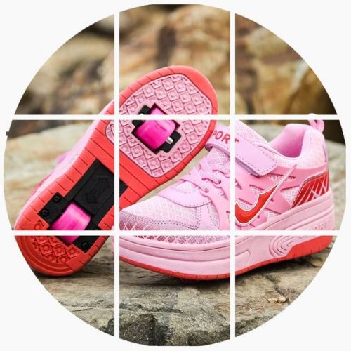 Baskets à roulettes pour homme femme enfant SPORT - Ref 2560325