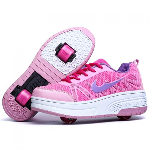Baskets à roulettes pour homme femme enfant AIMOGE - Ref 2560440