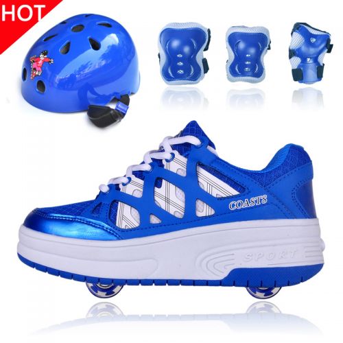Baskets à roulettes pour homme femme enfant - Ref 2561343