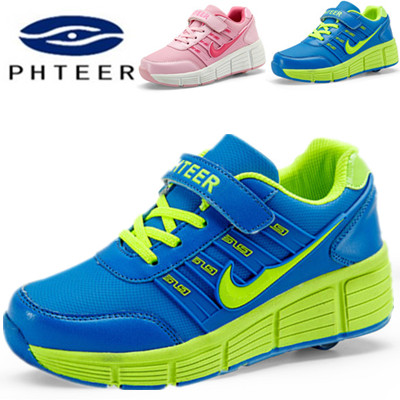 Baskets à roulettes pour homme femme enfant PHTEER - Ref 2561412