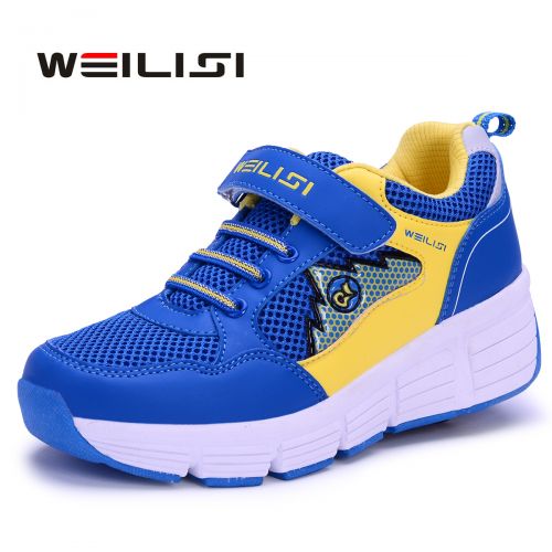 Baskets à roulettes pour homme femme enfant WEILISI - Ref 2562789