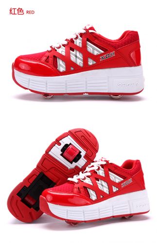 Baskets à roulettes pour homme femme enfant AIMOGE - Ref 2563163