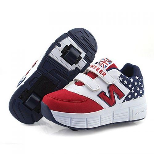 Baskets à roulettes pour homme femme enfant PHTEER - Ref 2563804