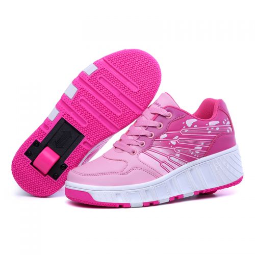 Baskets à roulettes pour homme femme enfant WHEELY S - Ref 2564043
