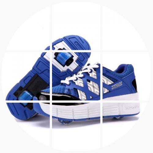 Baskets à roulettes pour homme femme enfant SPORT - Ref 2564063