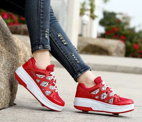 Baskets à roulettes pour homme femme enfant - Ref 2564388