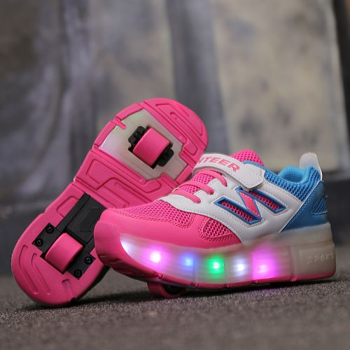 Baskets à roulettes pour homme femme enfant PHTEER - Ref 2565166