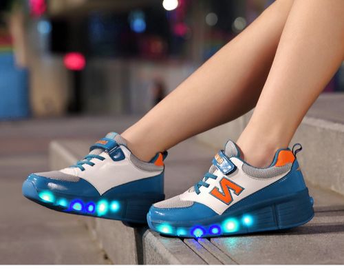 Baskets à roulettes pour homme femme enfant - Ref 2565224