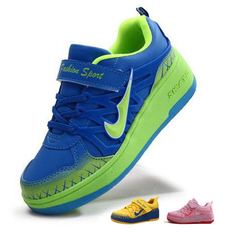 Baskets à roulettes pour homme femme enfant - Ref 2565705