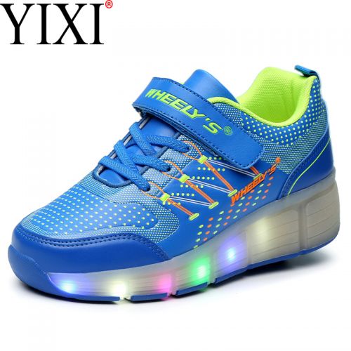 Baskets à roulettes pour homme femme enfant - Ref 2565767