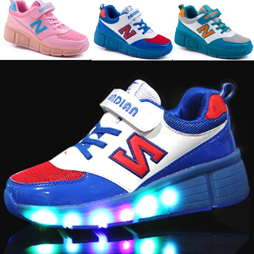 Baskets à roulettes pour homme femme enfant - Ref 2566248