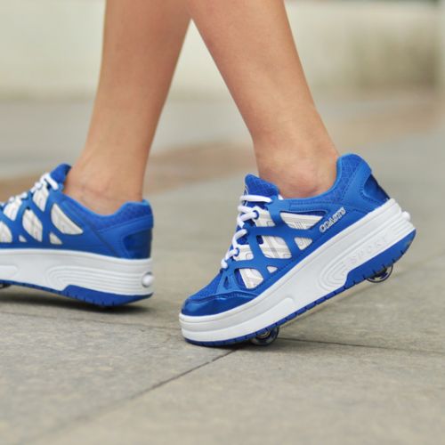 Baskets à roulettes pour homme femme enfant CSASTS - Ref 2566264