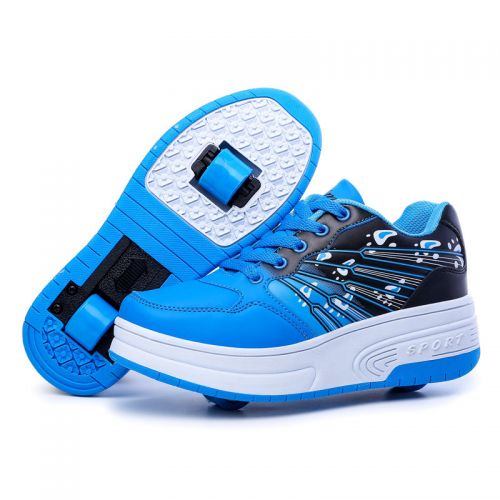 Baskets à roulettes pour homme femme enfant - Ref 2566880