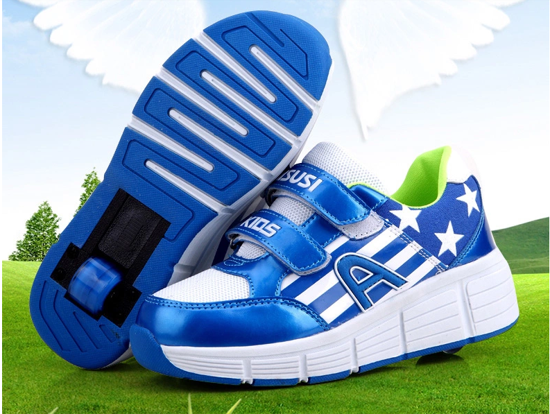 Baskets à roulettes pour homme femme enfant - Ref 2567004